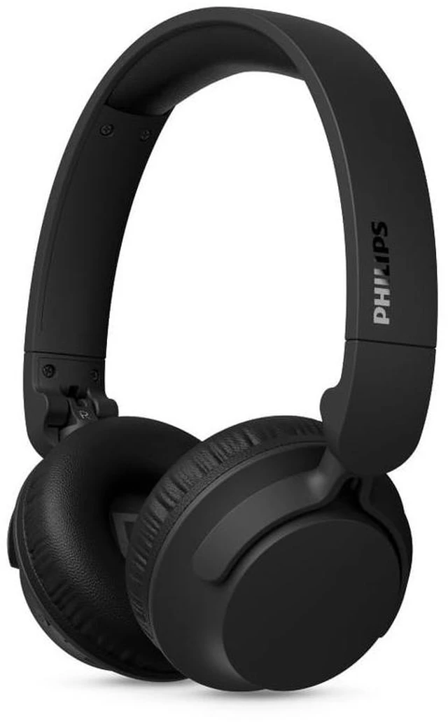 Main image of Philips TAH4500 Wireless On-Ear Bluetooth Headphones with Active Noise Canceling, 70H Playtime (50H ANC), Dynamic Bass - Black