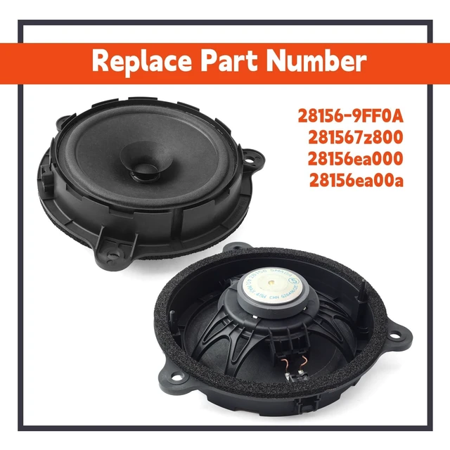 Alt view image 3 of 5 - Mhrxusd 28156-9FF0A Door Speaker Compatible with Nissan Altima Pathfinder