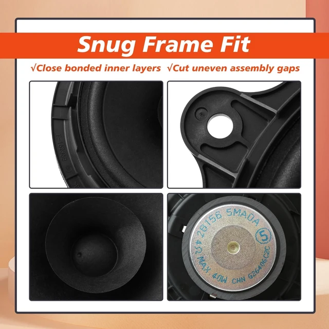Alt view image 4 of 5 - Mhrxusd 28156-9FF0A Door Speaker Compatible with Nissan Altima Pathfinder