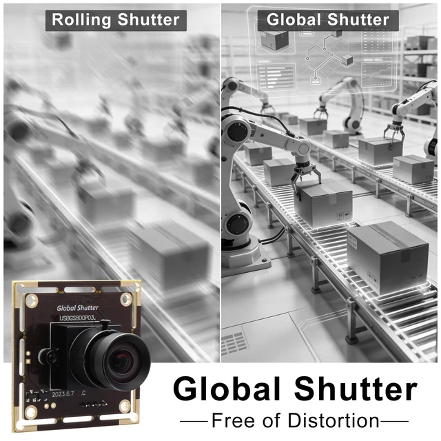 Alt view image 3 of 5 - IFWATER 120fps High Speed Global Shutter USB Camera,800P@120fps 480P@210fps No Distortion Monochrome Lens,UVC Plug and Play for PC Laptop Android Lightburn Robotics 3D Printing Motion Capture