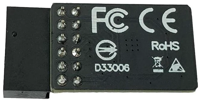 Main image of Zahara PM2.0 SPI V2 TPM Module(12pin-1) SLB9672 for GIGABYTE X870E