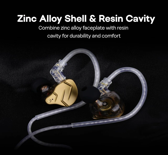 Alt view image 4 of 5 - Linsoul KZ ZSN PRO X 1BA+1DD Hybrid Driver IEM HiFi Wired Earbuds