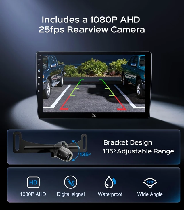 Alt view image 5 of 5 - 4GB+64GB Car Stereo Radio for Toyota Camry 2015 2016 2017