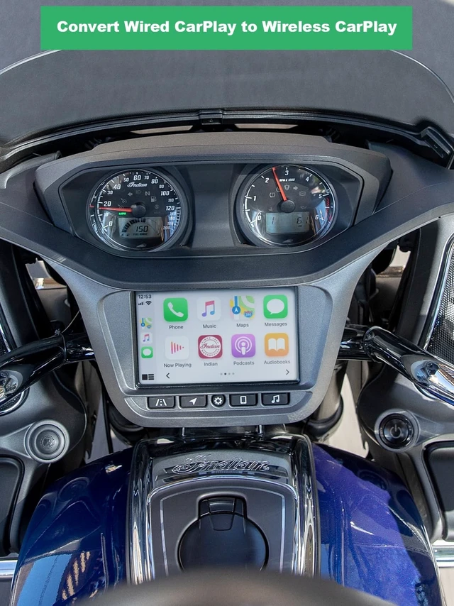Alt view image 4 of 5 - Rsizbahr 2-in-1 USB-A/C Bypass Motorcycle CarPlay Bluetooth Headset Cable