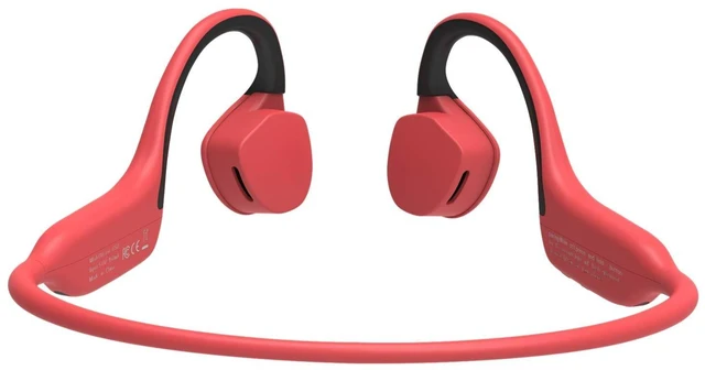 Main image of Open Ear Wireless Sport Bluetooth Headphones with Mic, Headset Earphone, Long Battery and Ultra-Lightweight (RED)