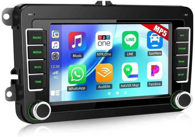 Main image of Car Stereo for Volkswagen VW Jetta 2006-2015, Wireless CarPlay Android Auto