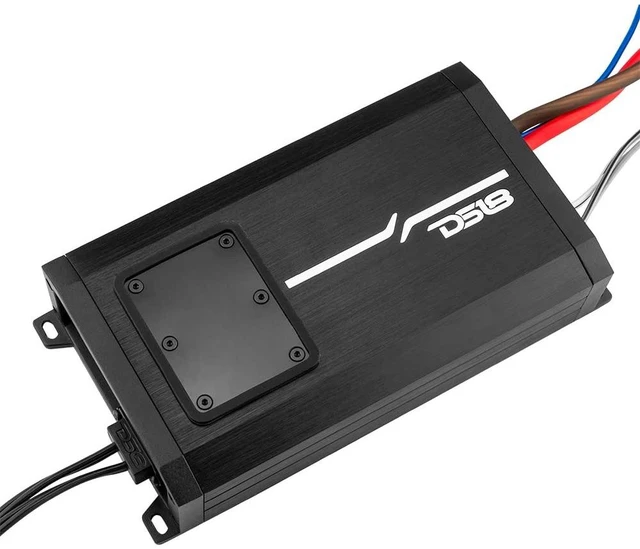 Alt view image 4 of 5 - DS18 NXL-X360.2D 2 Channel Marine Waterproof Amplifier - Class D Full-Range 180 x 2 Watts @ 4-Ohm 1000 Watts Peak - Great for Boats, Motorsports, Motorcycles, and All Elements Applications