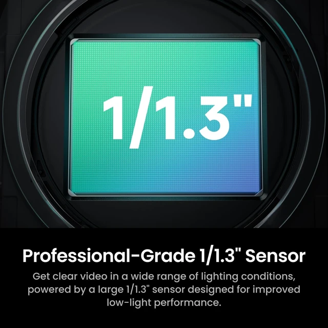 Alt view image 2 of 5 - Insta360 Link 2 Pro 4K PTZ Webcam for PC/Mac, 1/1.3 Sensor, Low-Light, AI Tracking, HDR, Directional Noise-Canceling Mics, Supports Stream Deck, Zoom, Twitch for Streaming or MeetingsArctic White
