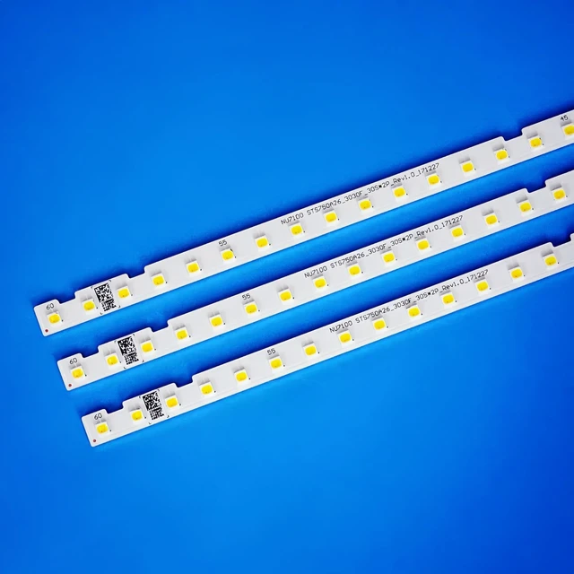 Alt view image 2 of 5 - XIMAIACC 3pcs LED Backlight Strips for 75''TV STS750A26_3030F BN96-46078A UN75NU6900F UN75NU7100F UN75NU6950F UN75NU6900FXZA UN75NU7100FXZA UN75NU6950FXZA UN75RU7100F UN75NU7200 BN61-15487A