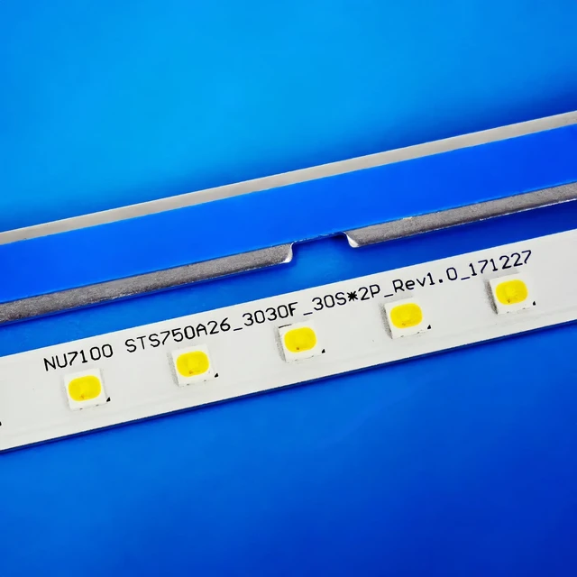 Alt view image 4 of 5 - XIMAIACC 3pcs LED Backlight Strips for 75''TV STS750A26_3030F BN96-46078A UN75NU6900F UN75NU7100F UN75NU6950F UN75NU6900FXZA UN75NU7100FXZA UN75NU6950FXZA UN75RU7100F UN75NU7200 BN61-15487A