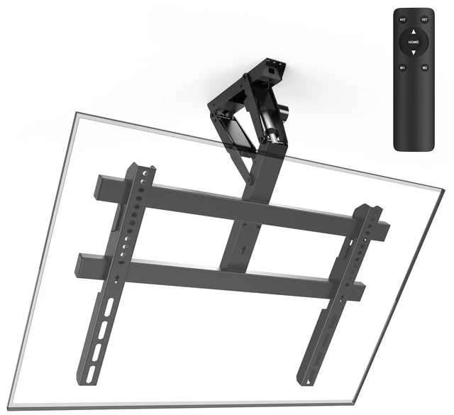 Main image of Zontera Motorized TV Mount for 23 to 55 Inch Screens, Remote Control, Black