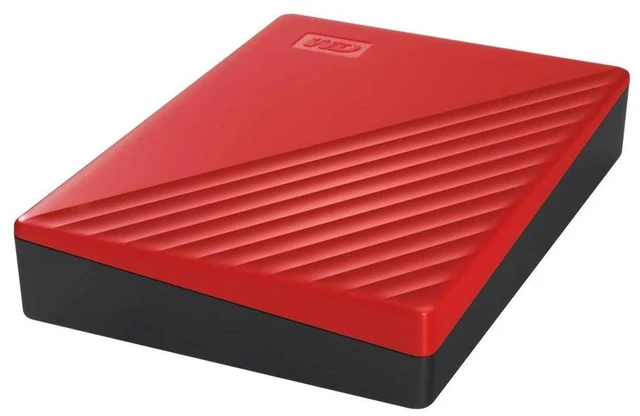 Alt view image 5 of 5 - WD 4TB My Passport, Portable External Hard Drive, Red, backup software with defense against ransomware, and password protection, USB 3.1/USB 3.0 compatible - WDBPKJ0040BRD-WESN