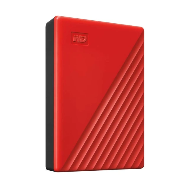 Alt view image 4 of 5 - WD 4TB My Passport, Portable External Hard Drive, Red, backup software with defense against ransomware, and password protection, USB 3.1/USB 3.0 compatible - WDBPKJ0040BRD-WESN