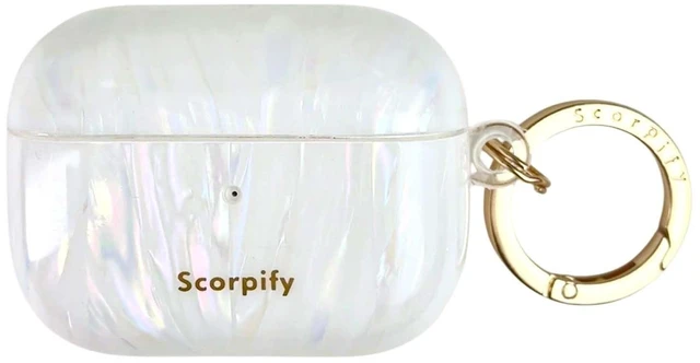 Main image of SCORPIFY for AirPods Pro 3 Case (3rd Generation, 2025) with Keychain, Compatible with Apple AirPod Pro 3, Cute Protective Hard Shell Cover, Wireless Charging Earbuds Case for Women -