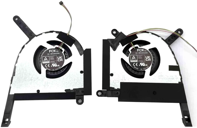 Alt view image 4 of 4 - BestParts New CPU+GPU Cooling Fan Replacement for ASUS TUF Gaming A17 (2023) FA707XI FA707XV FA707XU FA707NV FA707NU FA707NUR FA707NVR, for NVIDIA GeTorce RTX 4050/RTX 4060/RTX 4070 Series Graphics