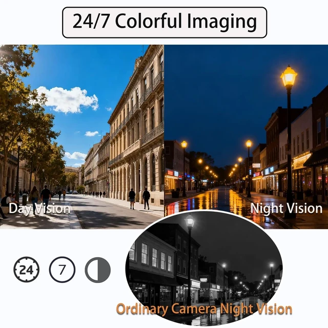 Alt view image 2 of 5 - 4K 8MP HIKVIS0N_Panoramic Color Vu PoE Bullet Camera DS-2CD3T87G2P-LSU/SL