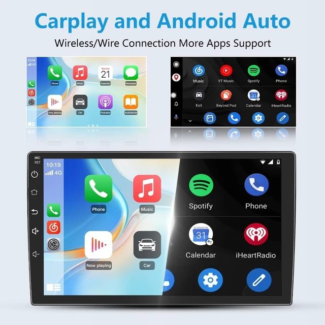 Alt view image 3 of 5 - Junsun Car Radio Stereo for Ford F150 2009-2012 CarPlay/Android Auto