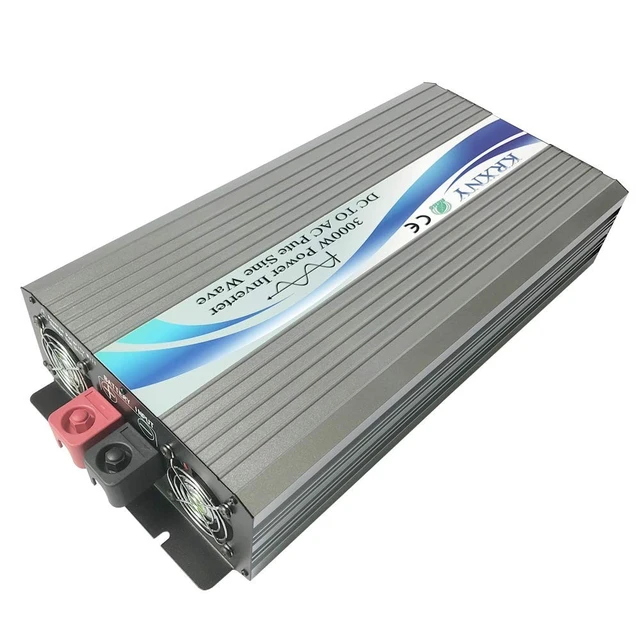 Alt view image 5 of 5 - KRXNY 3000W Off Grid Pure Sine Wave Power Inverter 48V DC to 110V 120V AC