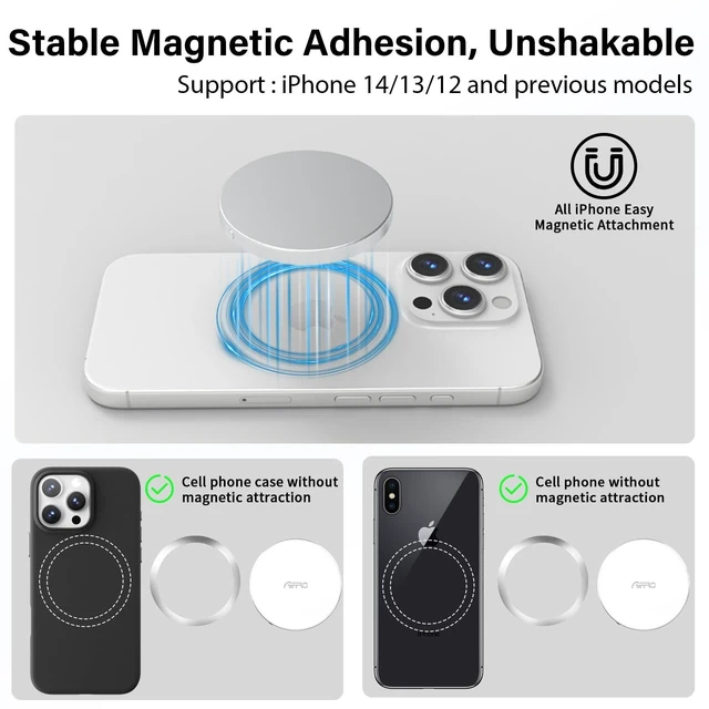 Alt view image 4 of 5 - P10 Plus Magnetic to USB Portable Solid State Drive,for Lightning Cable, MagSafe Compatible, Up to 2000MB/S, for iPhone X/11/12/13/14 and iOS 13 Later, Magsafe SSD Portable Solution