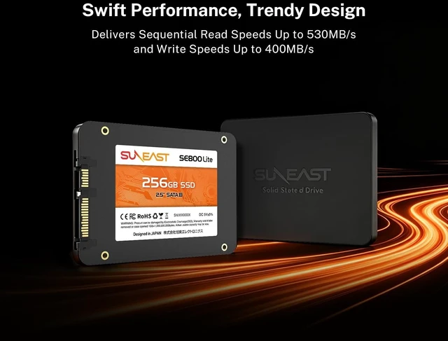 Alt view image 4 of 5 - SUNEAST 256GB 2.5 SSD SATA III Internal Solid State Drive