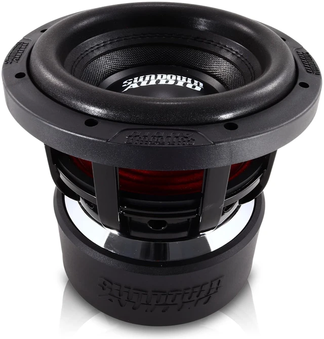 Main image of Sundown Audio X v.4 8" Dual 4 Ohm Subwoofer 1000W RMS, Triple Stacked Magnet, 3" VC, Mega-Roll v.2 Surround, High Excursion 19mm Xmax, Deep Bass Optimized for Small Ported Boxes