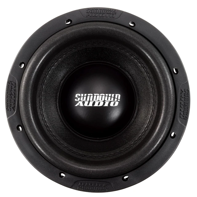 Alt view image 2 of 4 - Sundown Audio X v.4 8" Dual 4 Ohm Subwoofer 1000W RMS, Triple Stacked Magnet, 3" VC, Mega-Roll v.2 Surround, High Excursion 19mm Xmax, Deep Bass Optimized for Small Ported Boxes