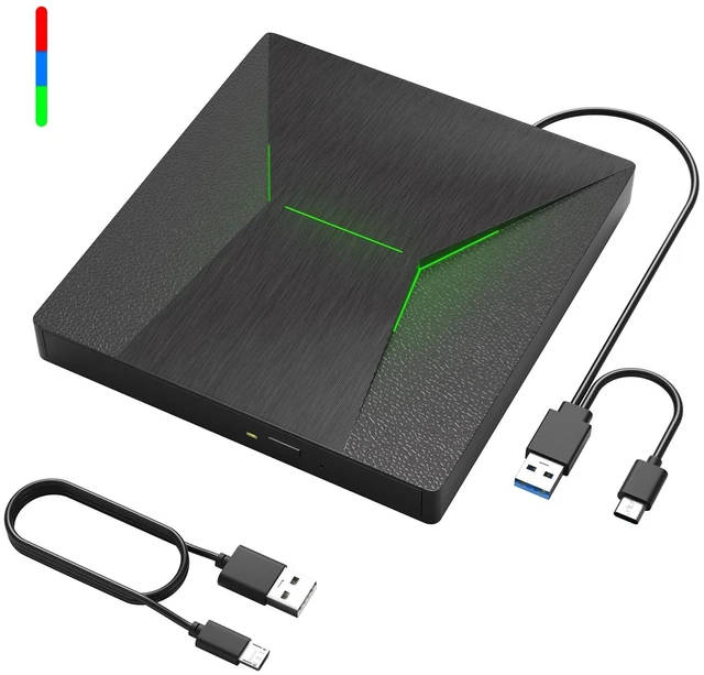 Main image of wintale External Blueray/DVD Drive for PC, Plug & Play Blu Ray Burner