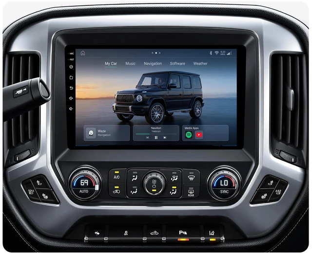 Main image of Android 15 Radio for Chevy Silverado GMC Sierra 14-18, CarPlay Android Auto