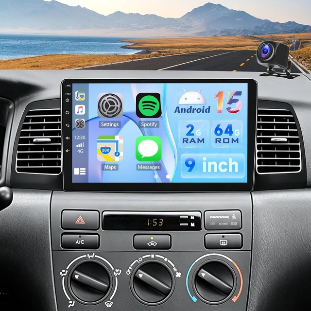 Main image of 4Core+64G Android Car Radio for Toyota Corolla 2004 2005 2006 2007 2008