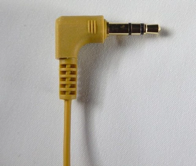 Alt view image 5 of 5 - 1-Bud-B Brown Earphone w/Heavy-Duty Cord
