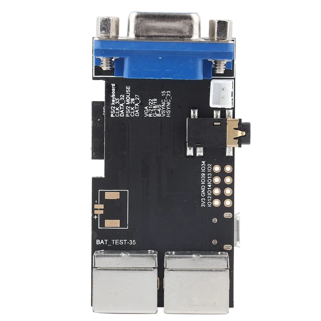 Alt view image 4 of 5 - VGA Control Module, High Performance Based VGA32 Keyboard PS2 Control Board with Micro32 Chipset for Retro Gaming and Embedded Systems 6.5x3.2x1.6cm