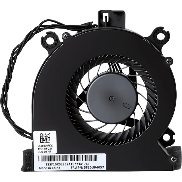 Alt view image 2 of 5 - 5F10U94057 CPU Cooling Fan for Lenovo ThinkSmart Hub Teams Zoom Kit AIO