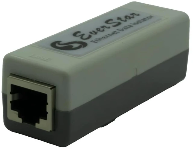Main image of EverStar MI30XG 10G/5G/2.5G Galvanic Network Isolator, Light/Dark Gray