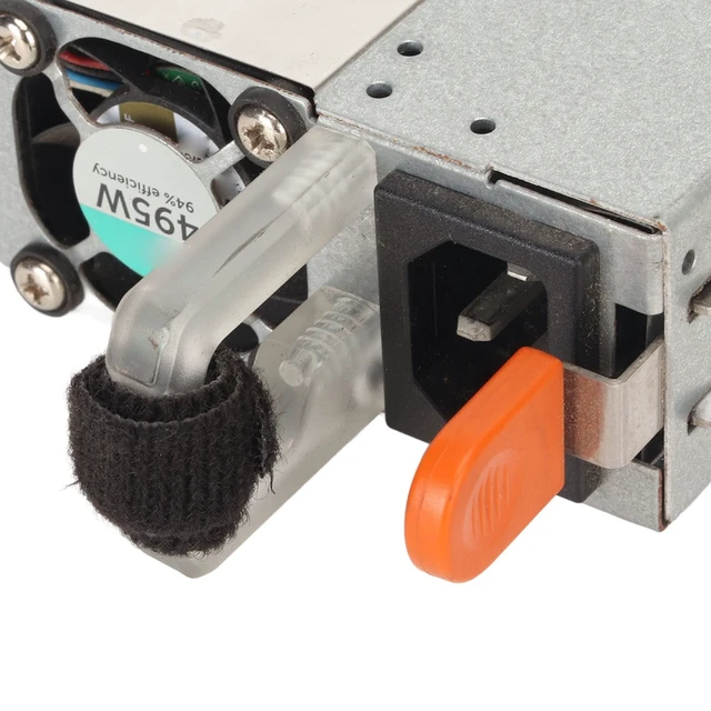 Alt view image 4 of 5 - EBTOOLS E495E S1 Power Supply, 495W Server Power Unit, Easy Installation Power Module with Metal Casing Cooling Fan, for R530 R630 R730 R730XD T430 T630, 100 to 240