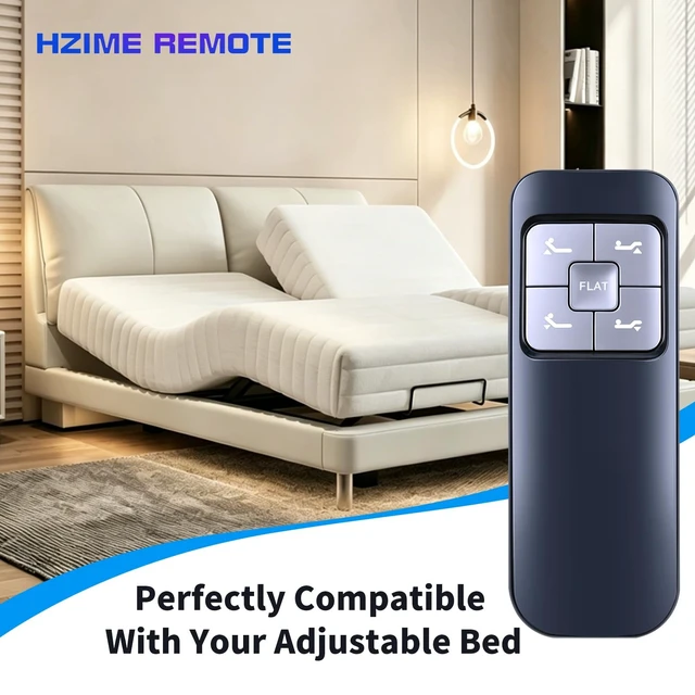 Alt view image 2 of 5 - New Remote Control for Richmat HJH103 Adjustable Bed Base RF.61.05.01 X3
