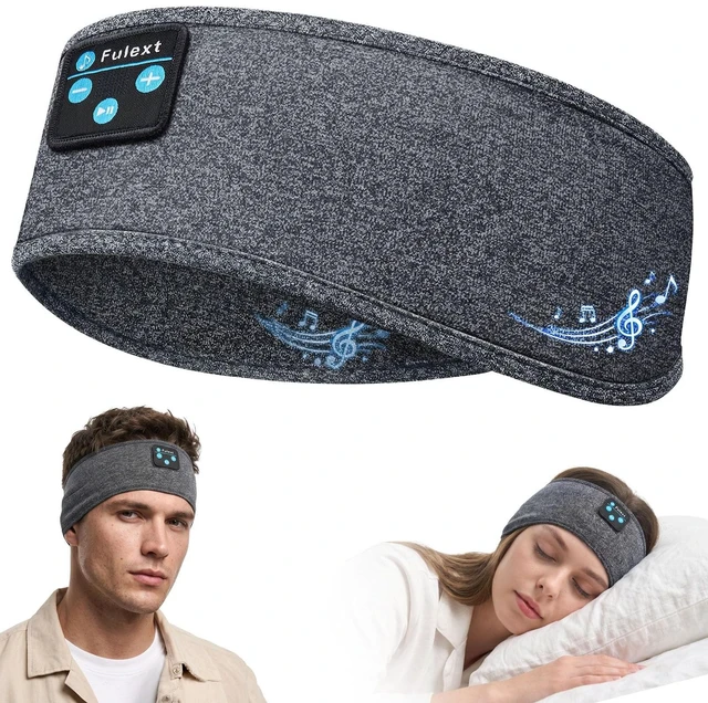 Main image of Fulext Sleep Headphones Bluetooth 5.4 Headband, Sleeping Headphones with Built-in HD Stereo Speaker for Side Sleepers, Wireless Sports Headband Earphones for Running, Yoga, Meditation
