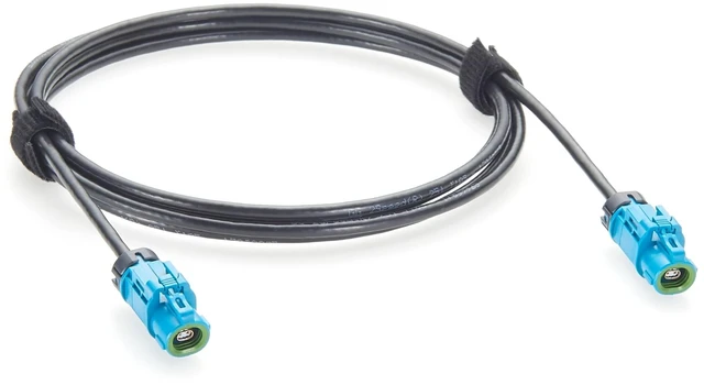 Main image of IP67 Waterproof H-MTD Female to Female Automotive Ethernet Cable Rosenberger E6K14A-1CAZ5-Z 10Gbps 100/1000BASE-T1 Vehicle Network Cable for ADAS Camera, Robotaxi, ECU, Radar, Telematics (2M/6.6FT)