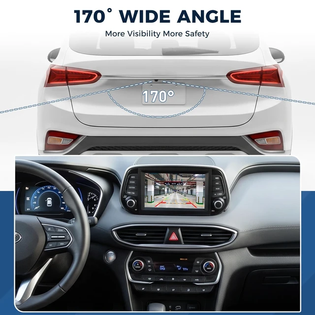Alt view image 4 of 5 - 99240-S1020 Rear View Backup Camera Fit for Hyundai Santa Fe 2019-2021