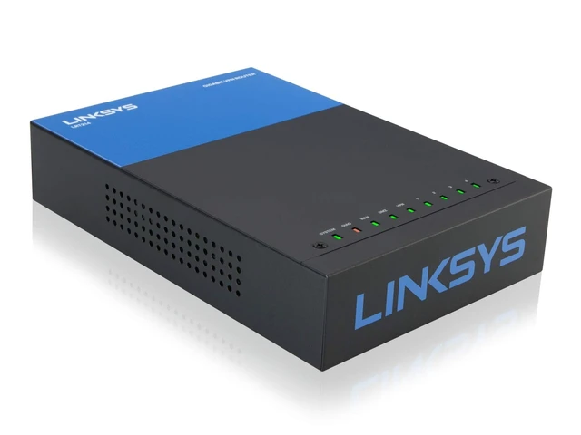 Alt view image 3 of 5 - Linksys Business LRT224 Dual WAN Gigabit VPN Router