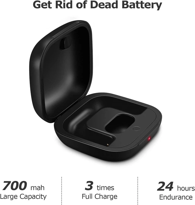 Alt view image 3 of 4 - Charging Case Replacement Compatible for Powerbeats Pro Charger with Bluetooth Pairing Sync Button, 700mAh Built-in Battery (Not Include Powerbeats Pro)