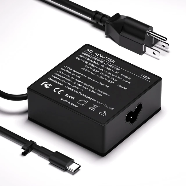 Main image of Yuncaiiz 140W Laptop Charger, Fast Charging Adapter Compatible with Asus A20-100p1a for Rog Flow X13 Z13, Rog Flow X13 Gv301 Gv301q, Rog Flow Z13 & More ASUS Laptops,Safe and Reliable for Daily