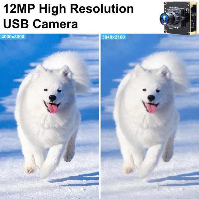 Alt view image 2 of 5 - ALPCAM 12MP USB Camera Module, USB 3.0 230FPS High Speed Camera