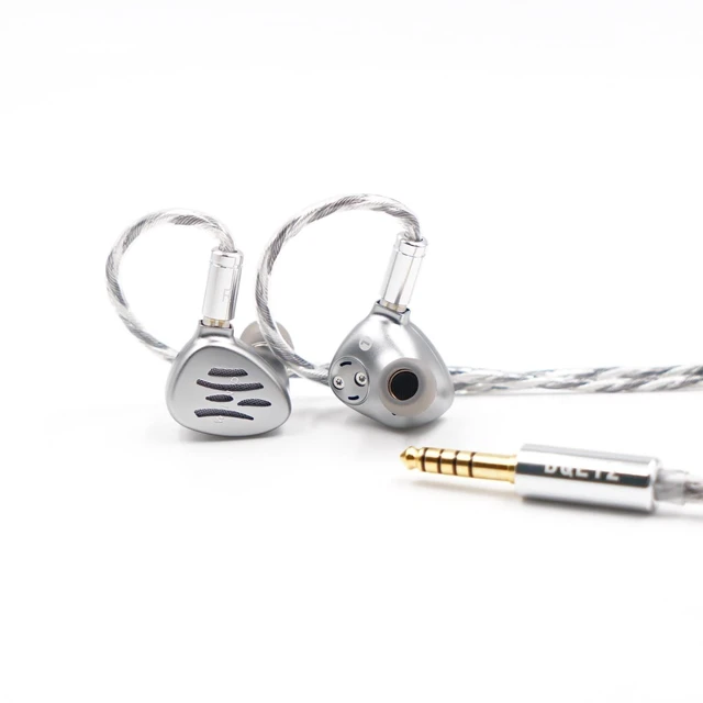 Main image of BQEYZ Wind Coil Bone Conduction+10mmDD Hybrid in-Ear Monitor Gaming Earbuds Deep bass Wired headrphone for Musician Audiophile (Silver 4.4mm)