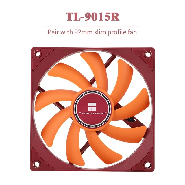 Alt view image 2 of 5 - Thermalright-TR AXP90-X47 Full Low Profile CPU Cooler, with 92mm TL-9015R Slim PWM Fan ITX CPU Cooler, AGHP Technology, 47mm Height,for AMD AM4 AM5/Intel 1700/1150/1151/1200(AXP90 X47