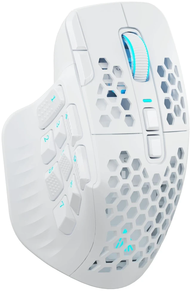 Main image of SM809 Pro Tri-Mode MMO Gaming Mouse, 16 Custom Buttons & 24000 DPI