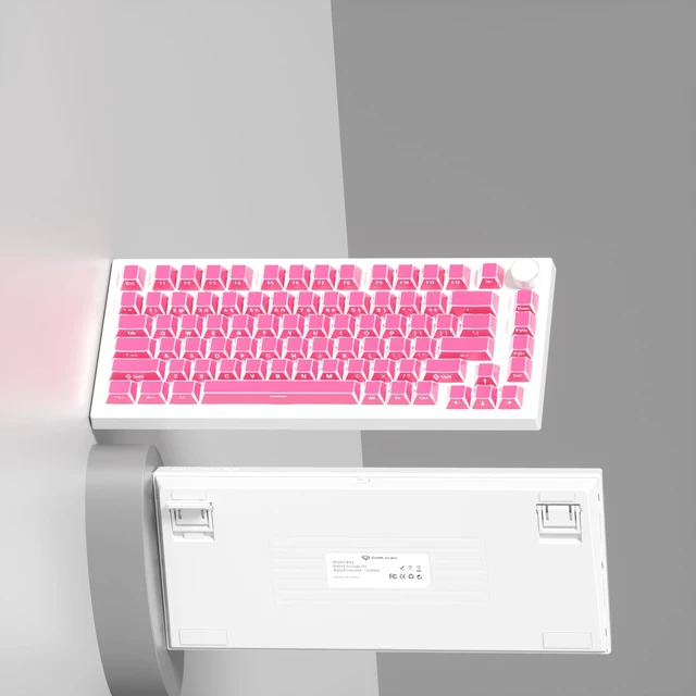 Alt view image 5 of 5 - surmen PBT Keycaps Cherry Profile for Gaming Keyboard (Shadow Rose)