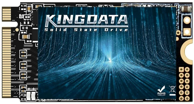 Main image of KINGDATA M.2 2242 SSD 128GB 3D NAND TLC PCIe 3.0x4 NVMe 22x42mm