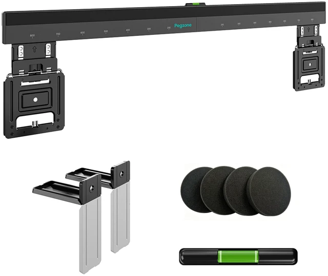 Main image of Pegzone Ultra Slim TV Wall Mount for 43-100 Inch TVs, Holds up to 165 lbs