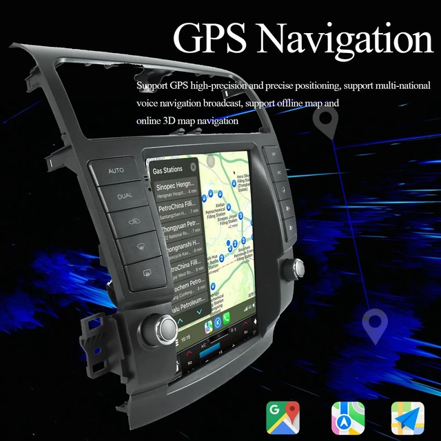 Alt view image 4 of 5 - for Acura TSX 2004-2008 Android Car Stereo Radio Tesla Style Touchscreen