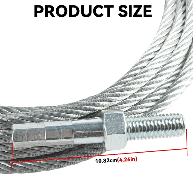 Alt view image 2 of 5 - SleYuYir Equalizer Cables N33 / BH-7500-41 Compatible with Rotary Lift Model SPOA9-100, SPOA9-200, SPOA9-300, SPOA9-400 Set of 2